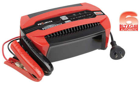 Projecta Pc2100 12V Automatic Battery Charger 6 Stage 21 Amp Agm Gel Sla 12 Volt