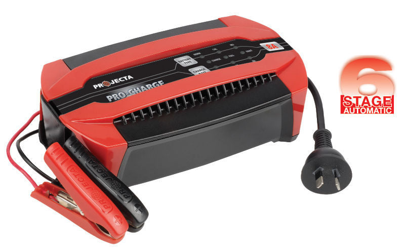 Projecta Pc800 12V 12 Volt Automatic 6 Stage Battery Charger  8 Amp 8A Agm Sla
