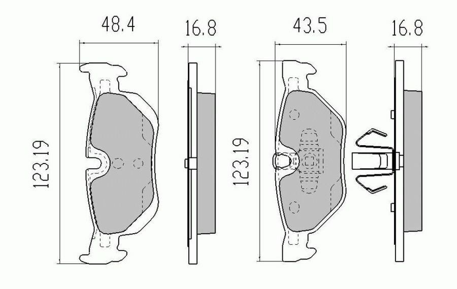 RDA Rear Extreme Disc Brake Pads for BMW 1 Series E82 125 3.0LTR 2008-Onwards