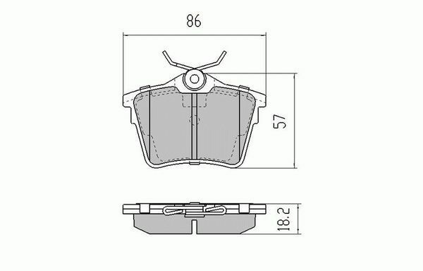RDA Rear Extreme Disc Brake Pads for Peugeot 407 All Models 10/2004-ON