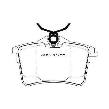 RDA Front Brake pads for Kia Soul 2.0L 2014-On