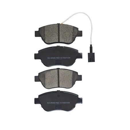 RDA Front Brake pads for Alfa Romeo MiTo 875CC, 0.9L 2011-On