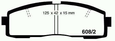RDA Rear Disc Brake Pads for Toyota Crown MS123 ROYAL 8/1983 - 6/1986