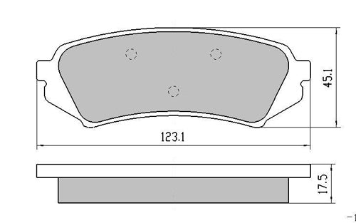 RDA Rear Heavy Duty Disc Brake Pads for Toyota Landcruiser HDJ100 UZJ100 1998-2007