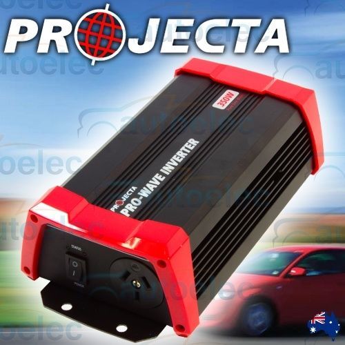 Projecta 350W Power Inverter Pure Sine Wave 12V 12 Volt Car Dc To Ac Pw350