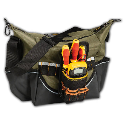 Rugged Xtremes Insulated Green Canvas Crib Bag