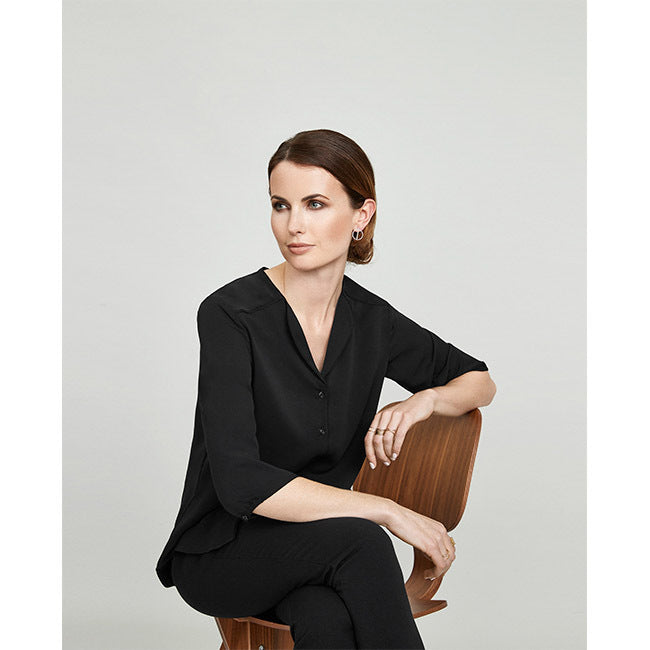 Biz Collection Lily Ladies Longline Blouse