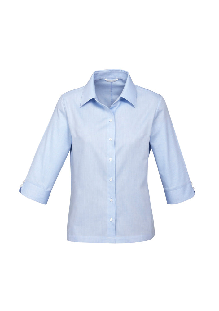 Biz Collection Ladies Luxe 3/4 Sleeve Shirt