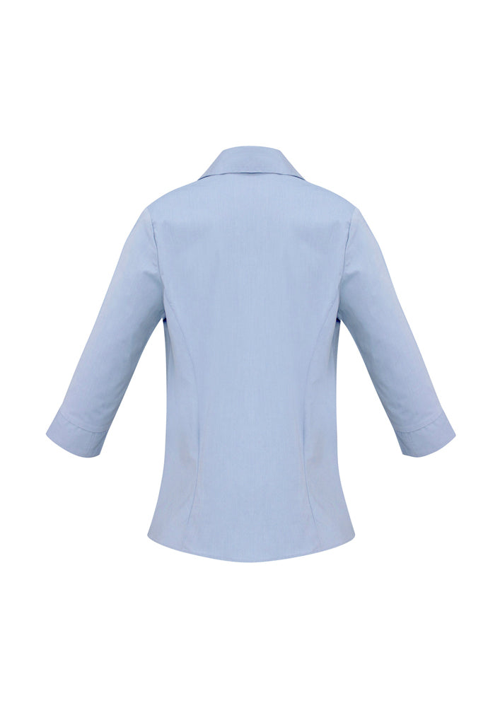 Biz Collection Ladies Chevron 3/4 Sleeve Shirt