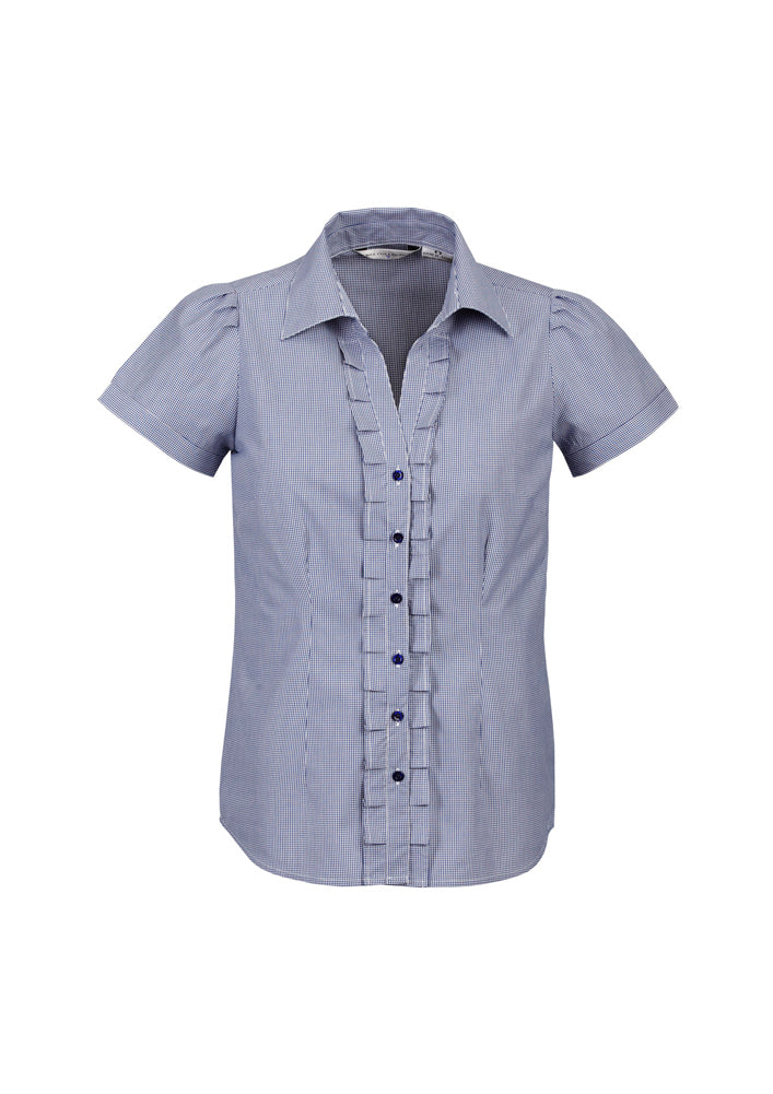 Biz Collection Ladies Edge Short Sleeve Shirt