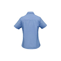 Biz Collection Ladies Printed Oasis Short Sleeve Shirt