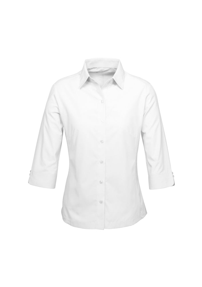 Biz Collection Ladies Ambassador 3/4 Sleeve Shirt Green 6
