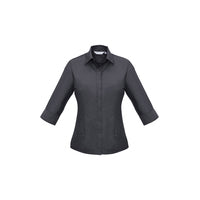 Biz Collection Ladies Hemingway 3/4 Sleeve Shirt