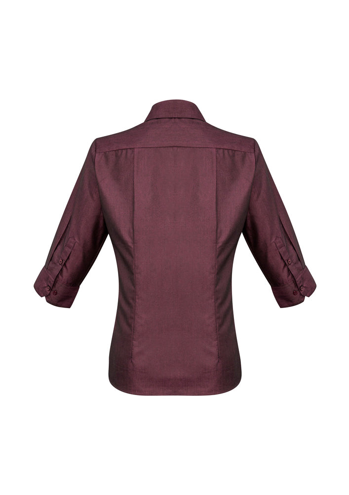 Biz Collection Ladies Hemingway 3/4 Sleeve Shirt
