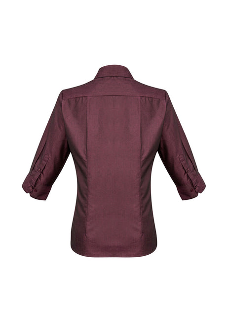 Biz Collection Ladies Hemingway 3/4 Sleeve Shirt