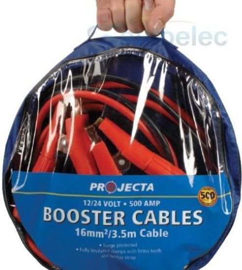 Projecta 500A Surge Protected Jumper Leads