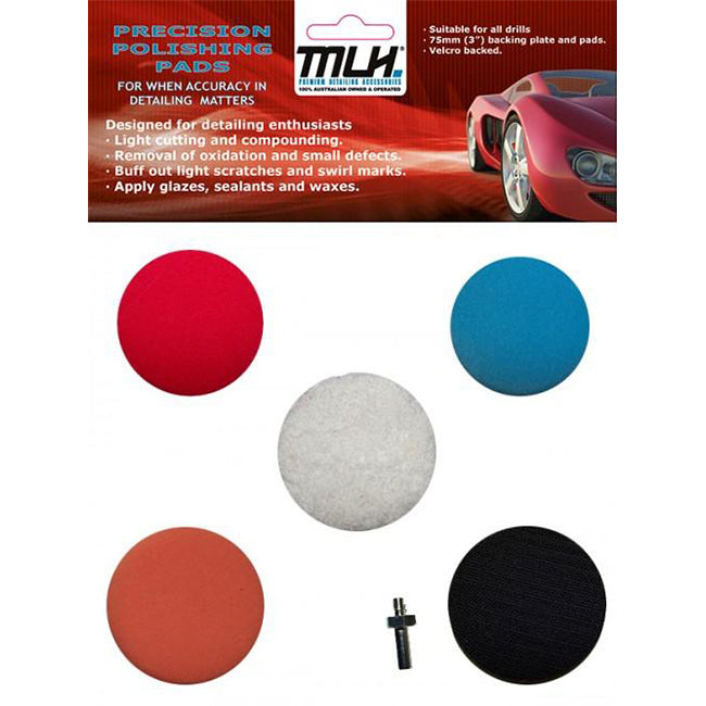 Mothers Scratch And Defect Removal Kit with Pro Compounds Bundle