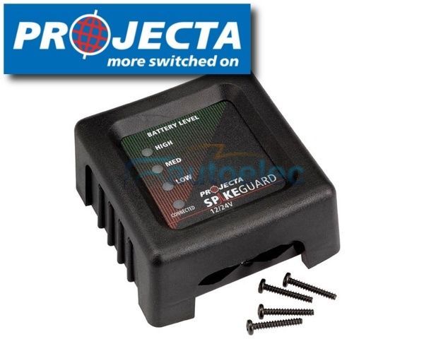 Projecta Sg130 Booster Cable Leads Surge Protector 12V 12 24 Volt Jump Start New