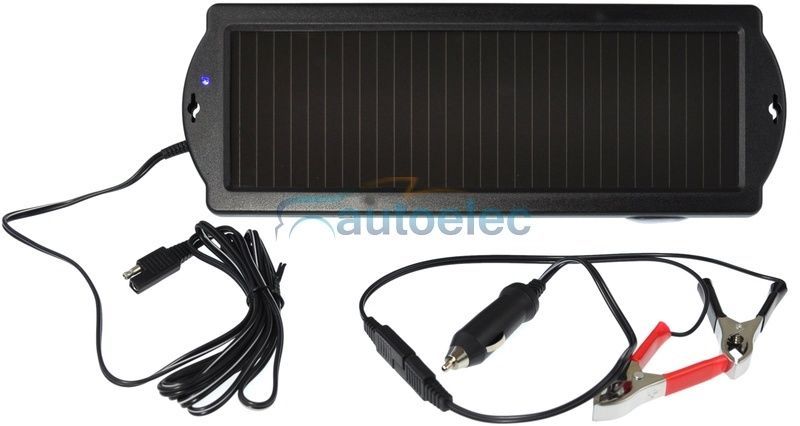 Projecta Spa100 12V 1.5W Solar Panel Portable Trickle Volt Car Battery Charger
