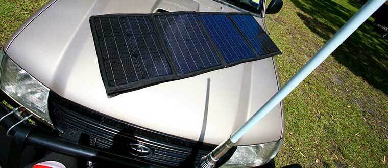 Projecta 120W Watt Portable Folding Solar Panel Battery Charger Caravan Spm120K