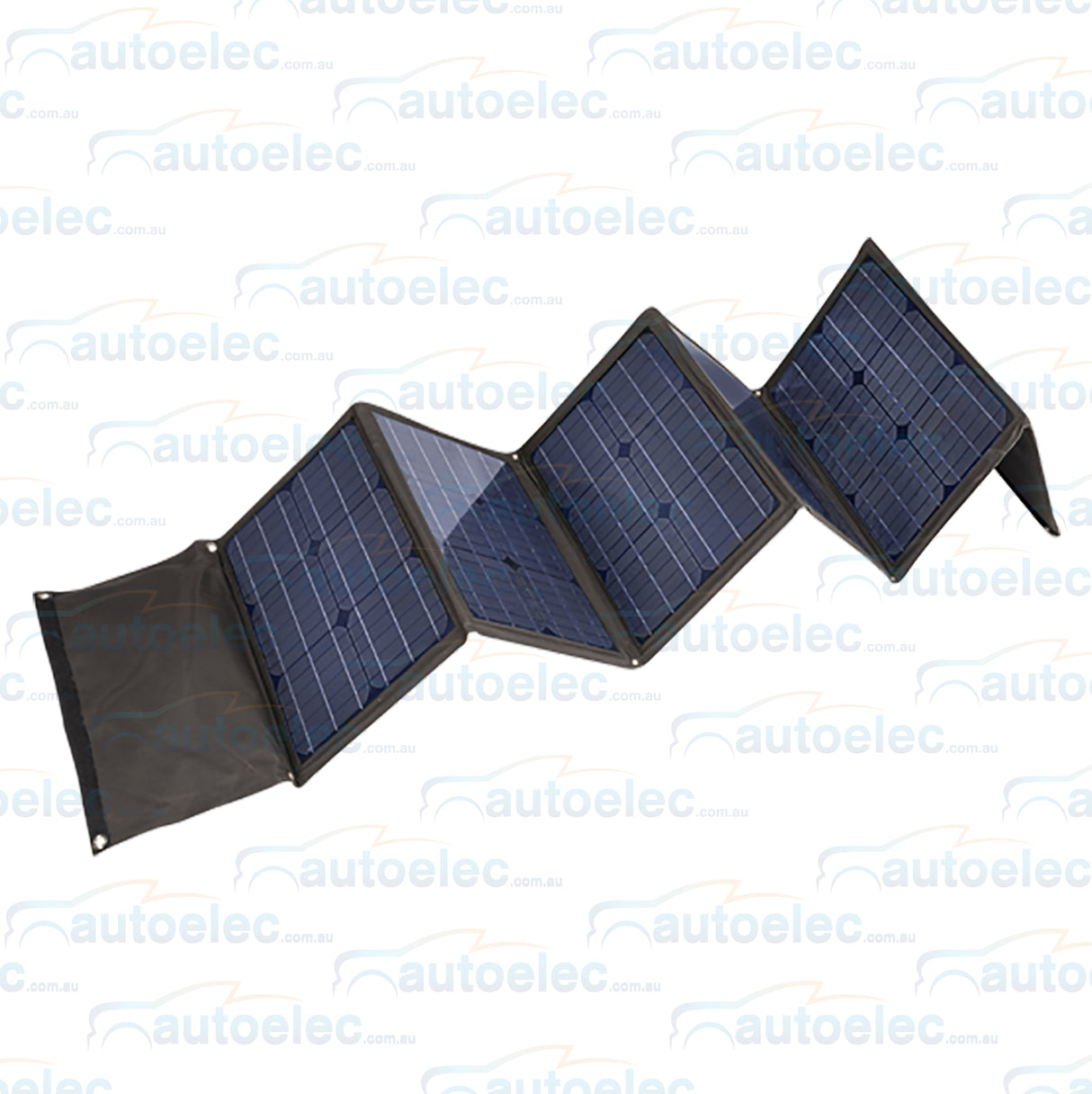 Projecta 80W Watt Portable Folding Solar Panel Kit 4wd Camping Hunting Spm80K
