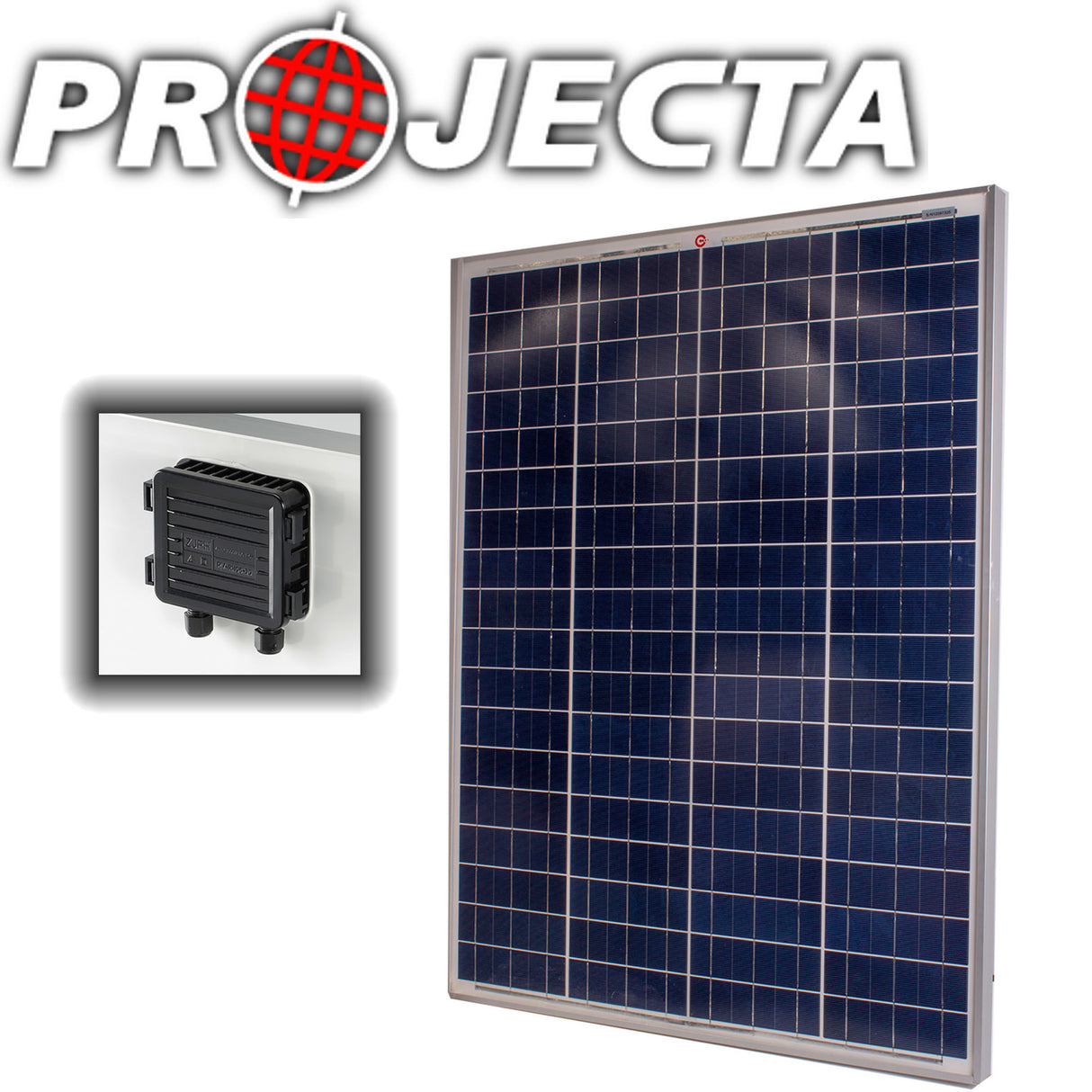 Projecta 80W Watt Polycrystalline Solar Panel Battery Charger Caravan 12V Volt