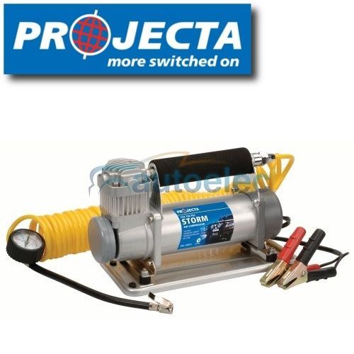 Projecta Storm 12 Volt Poratble Air Compressor Tyre Tire 4wd 4x4 150Psi Pump New