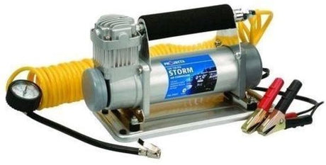 Projecta Storm 12 Volt Poratble Air Compressor Tyre Tire 4wd 4x4 150Psi Pump New