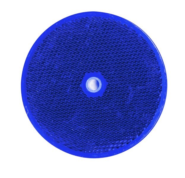 Reflective Corner Cube Delineator Blue 85mm