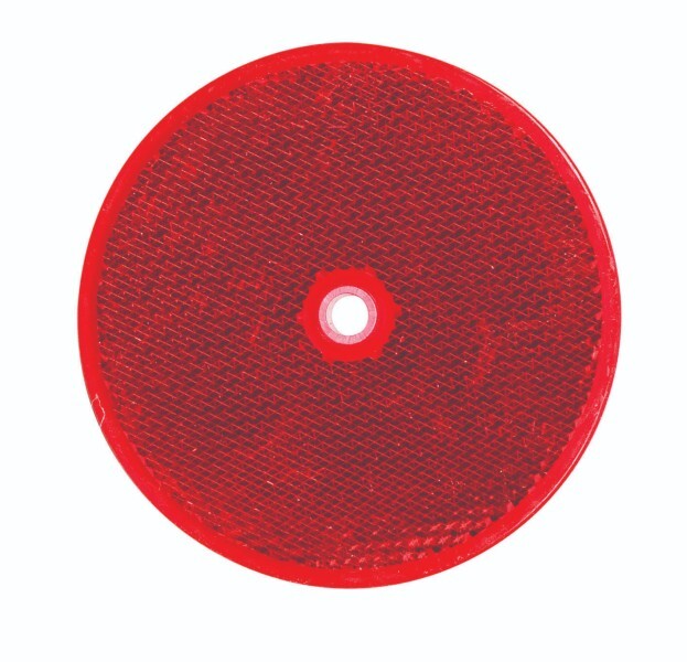 Reflective Corner Cube Delineator Red 85mm