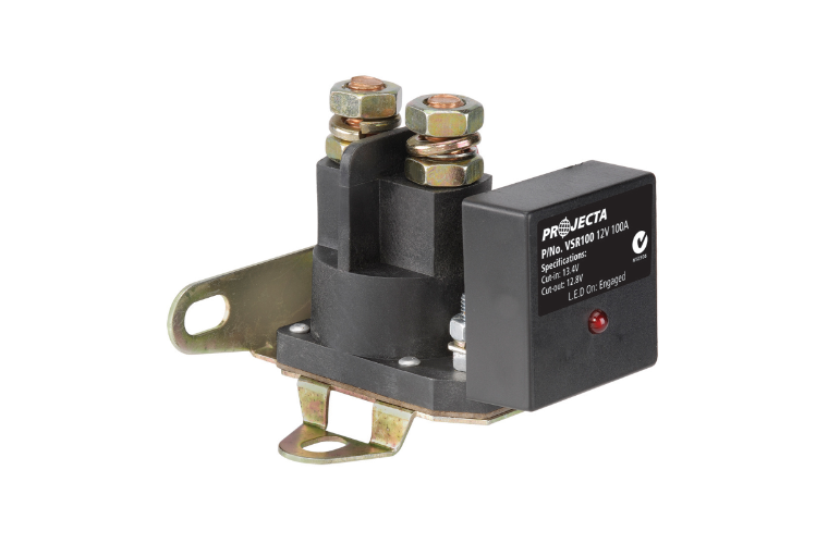 Projecta Dual Battery Voltage Sensitive Relay Isolator Vsr100 100 Amp 12 Volt