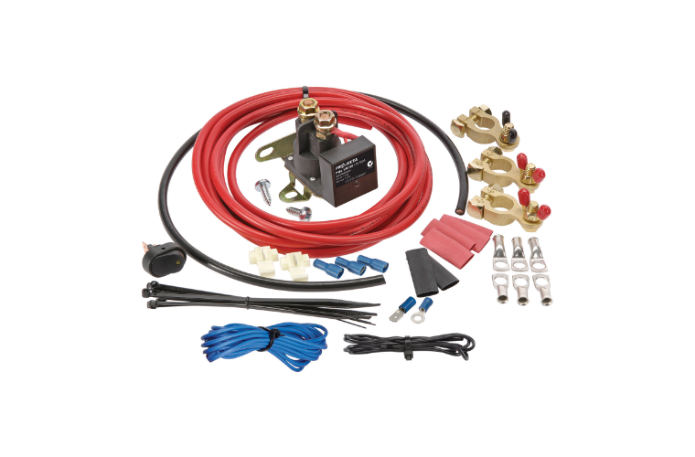 Projecta Vsr100K 12V 100Amp Dual Battery Kit + Push Button Override Switch New