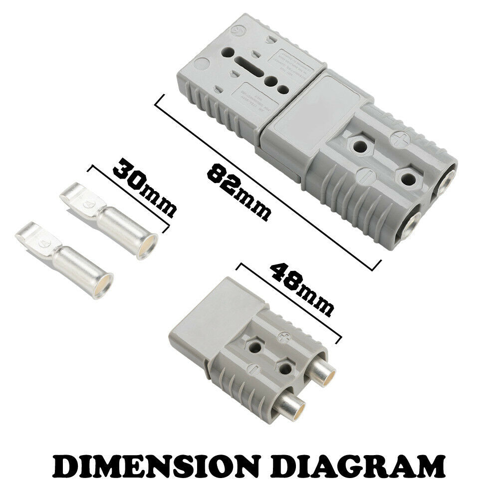 MOBI 6x Premium 175AMP Anderson Style Plug Exterior Connector DC Power SOLAR CARAVAN