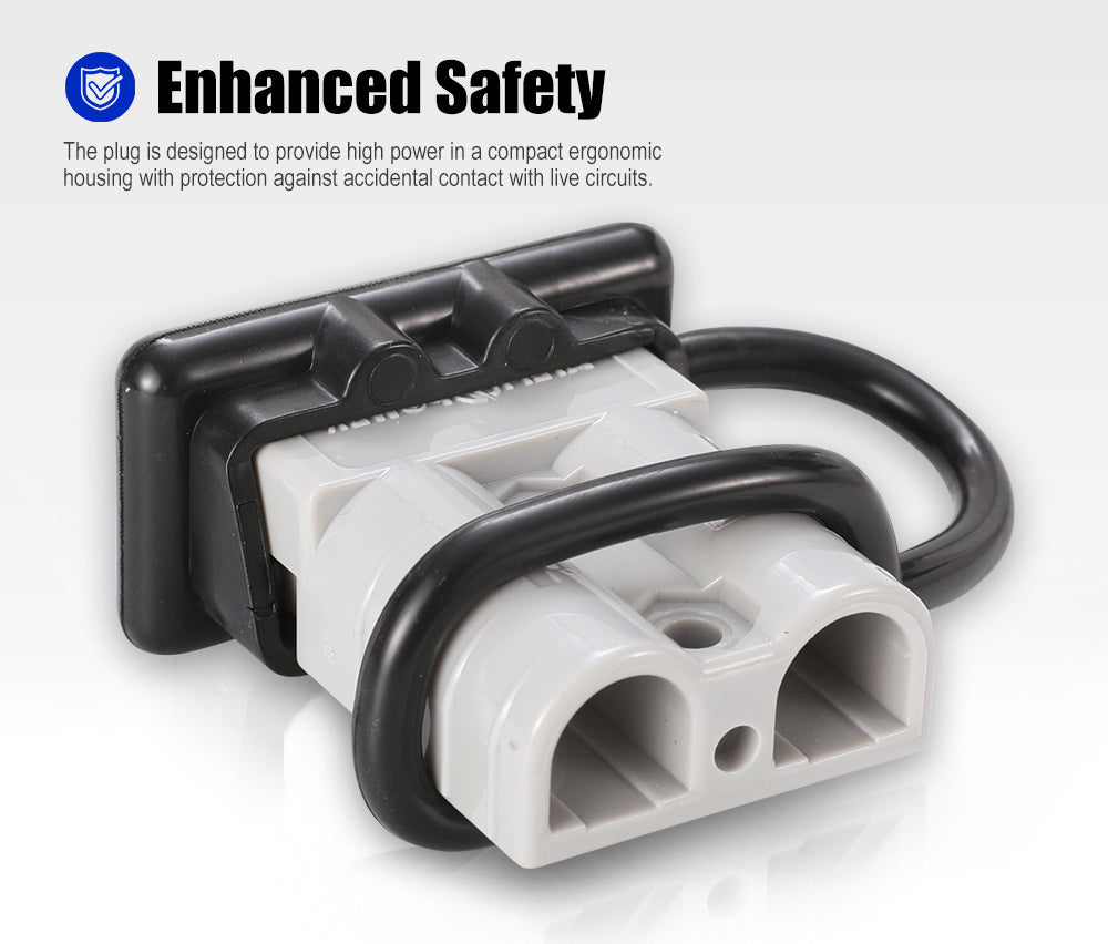 Atem Power 10x  For Anderson Plug Dust Cover Cap Style Connectors 50AMP Battery Caravn