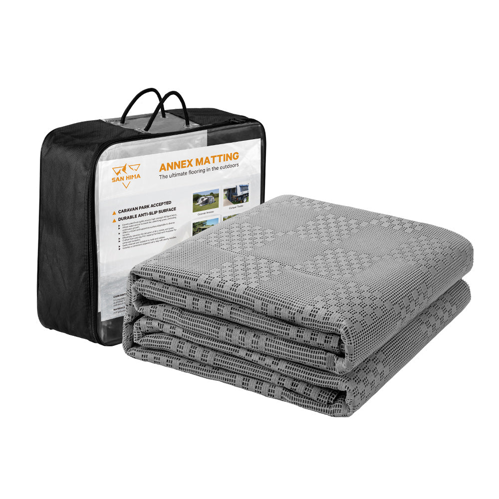 SanÂ HimaÂ 5MÂ XÂ 2.5MÂ AnnexÂ MattingÂ FloorÂ MatsÂ MeshÂ CaravanÂ ParkÂ CampingÂ Picnic