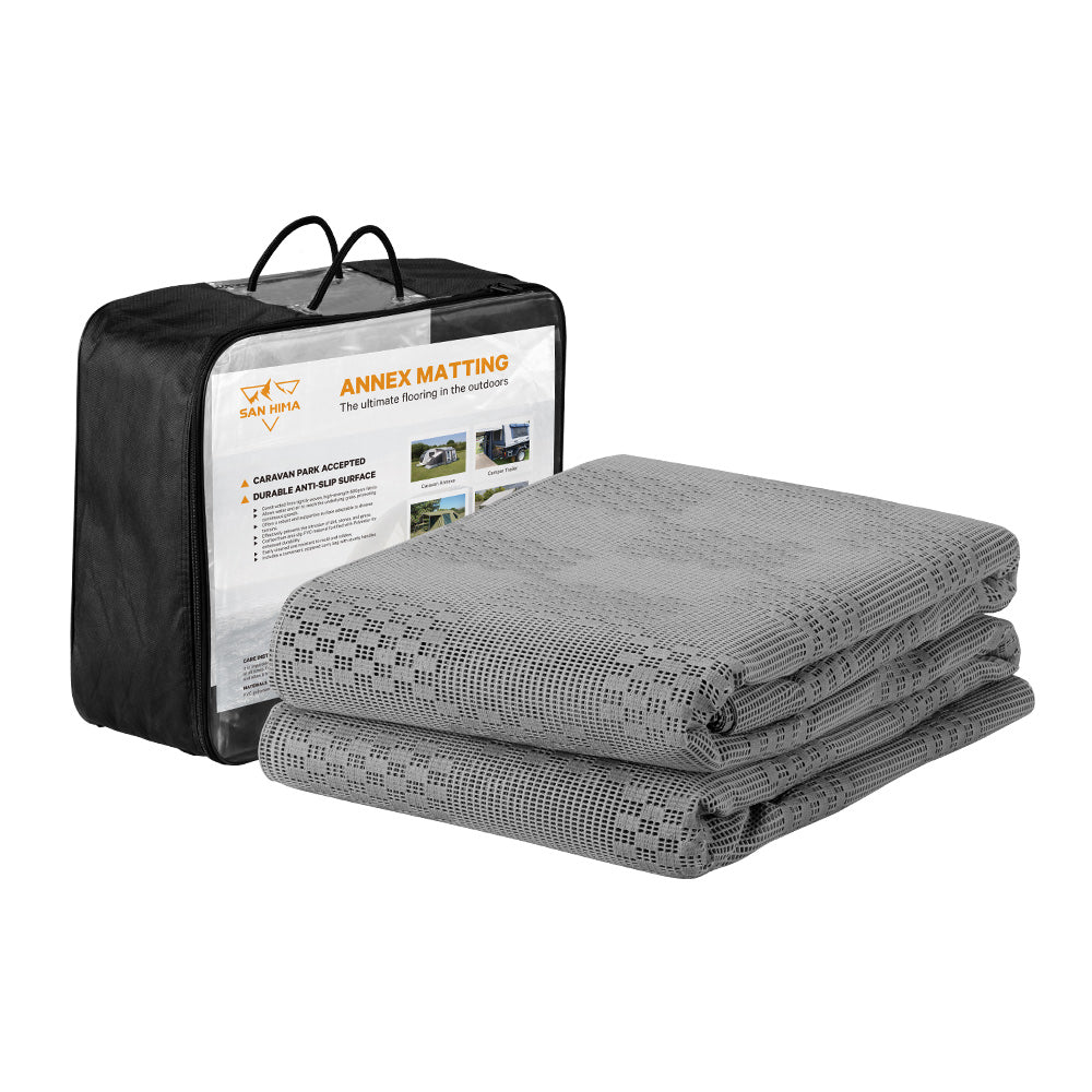 SanÂ HimaÂ 6MÂ XÂ 2.5MÂ AnnexÂ MattingÂ FloorÂ MatsÂ MeshÂ CaravanÂ ParkÂ CampingÂ Picnic