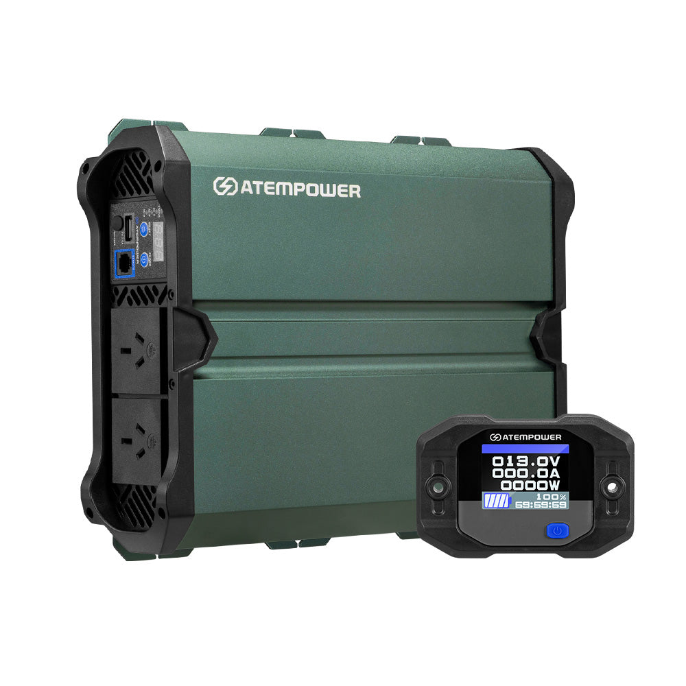Atem Power 2500W/4900W Pure Sine Wave Inverter 12V to 240V Remote Control Boat
