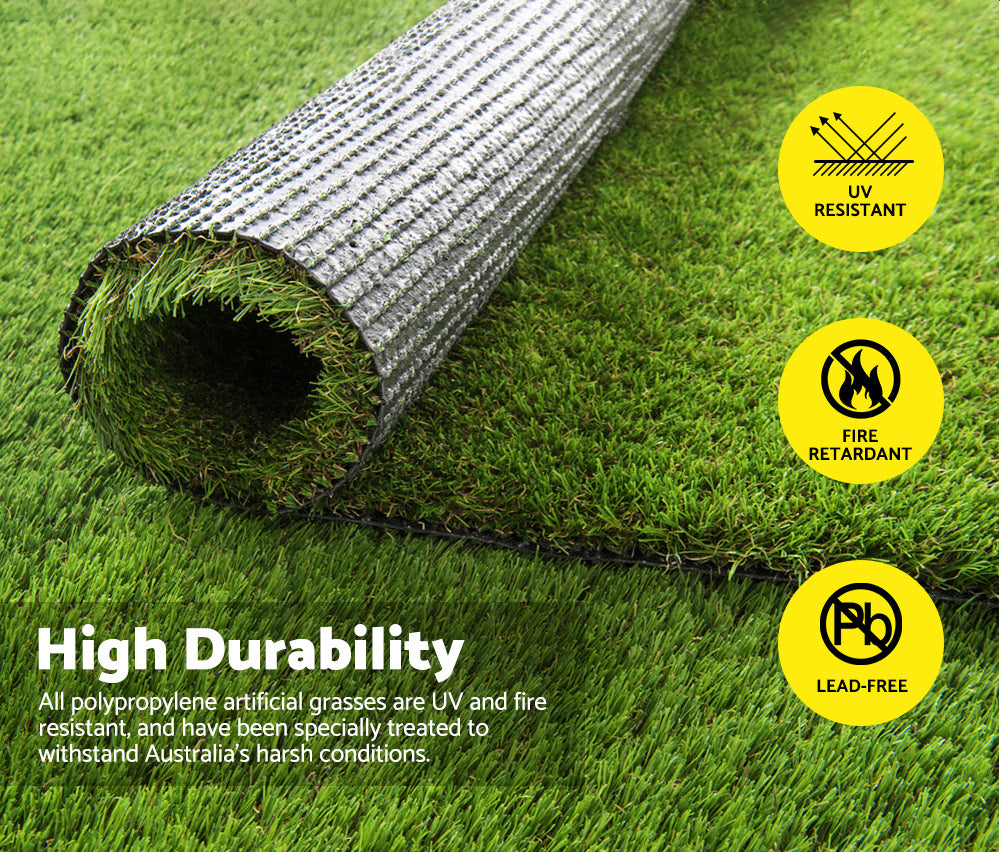 MOBI OUTDOOR Artificial Grass 30mm 2mx5m 10sqm Synthetic Grass