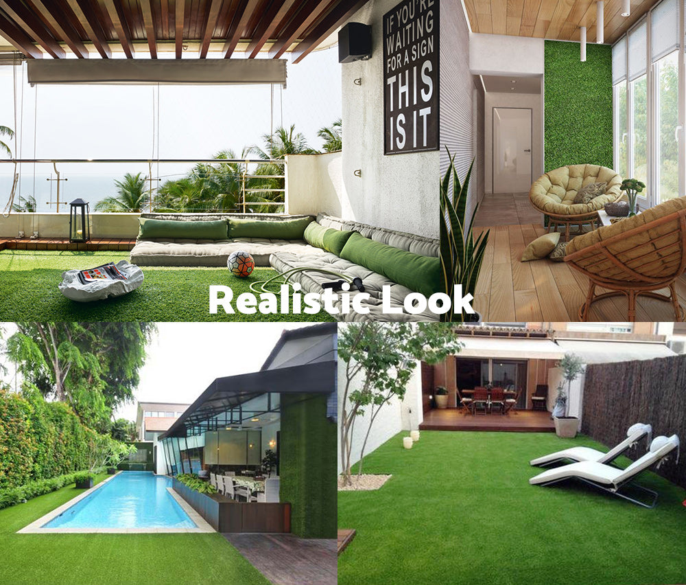Mobi Artificial Grass Synthetic Fake Lawn 10-60SQM Turf Plastic Plant 40mm