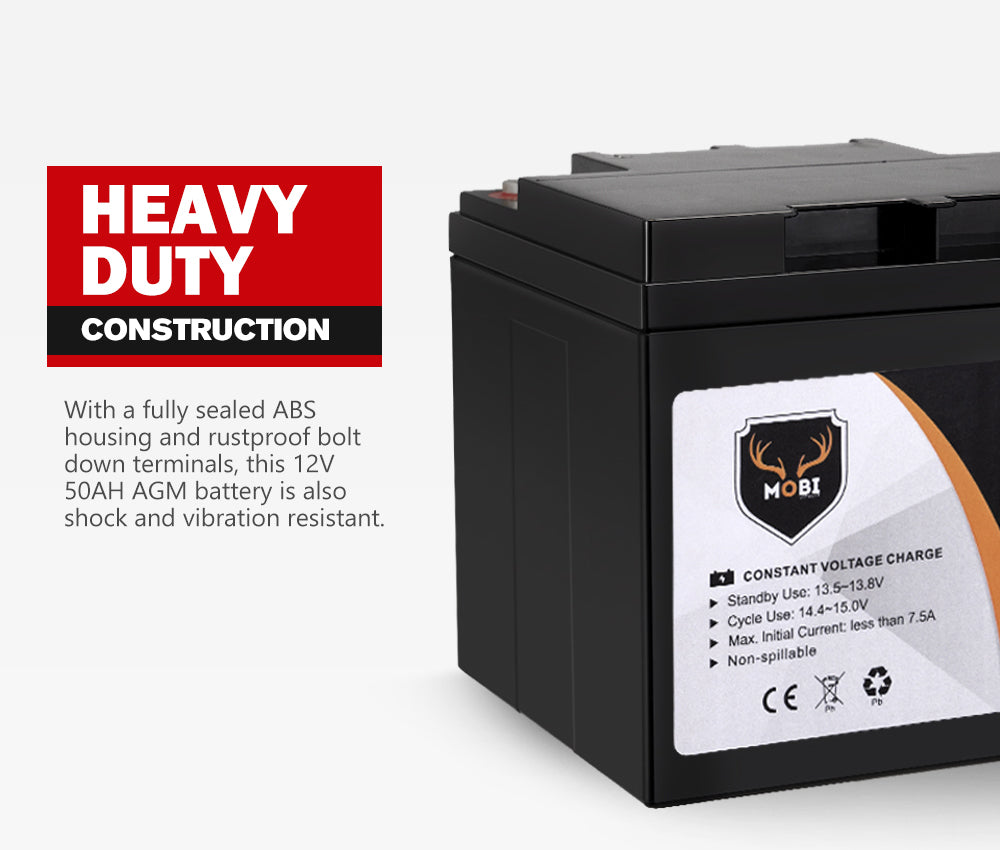 12V 50AH AGM Battery