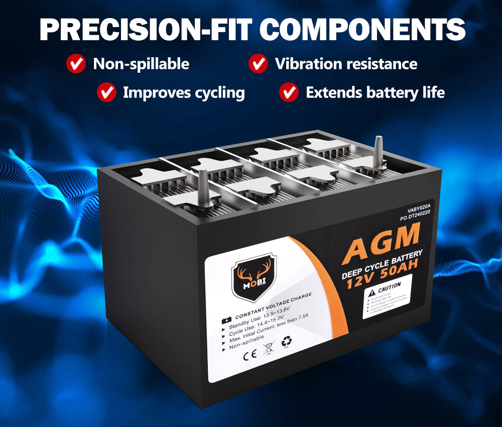 12V 50AH AGM Battery