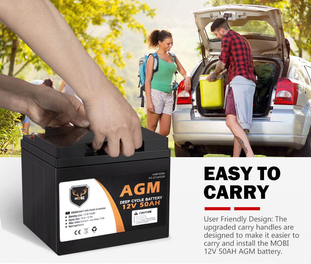 12V 50AH AGM Battery