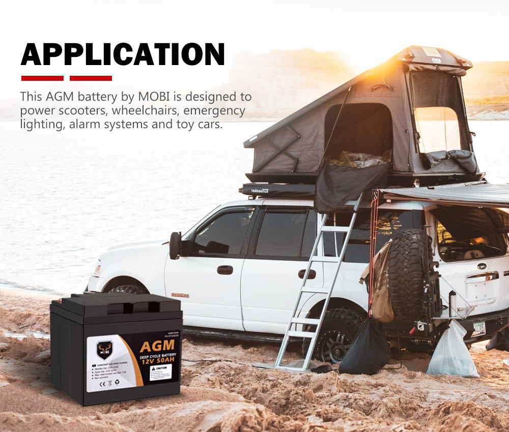 12V 50AH AGM Battery