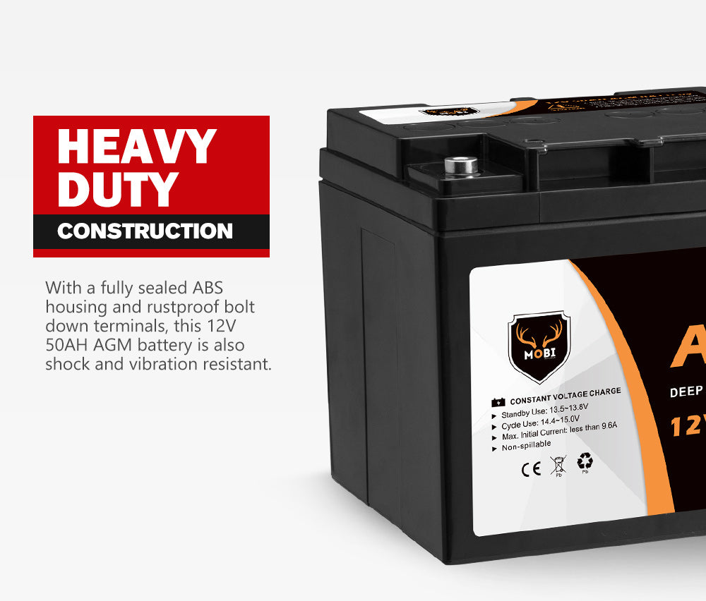 12V 50AH AGM Battery