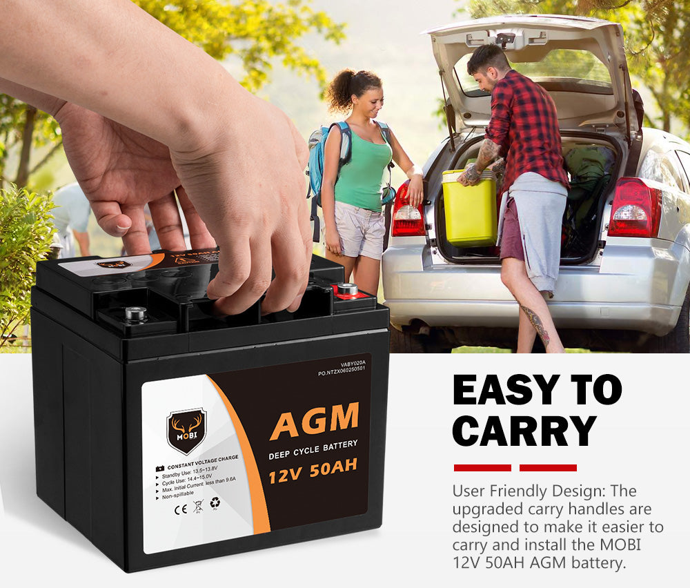 12V 50AH AGM Battery
