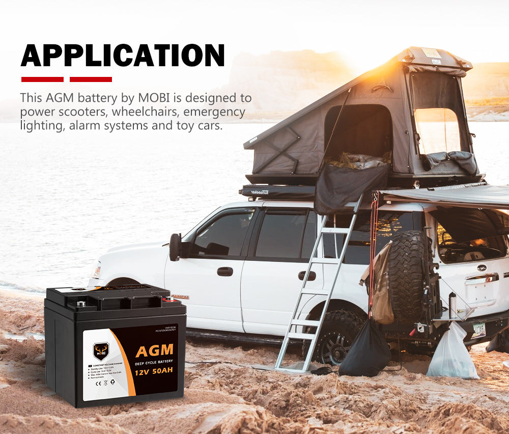 12V 50AH AGM Battery