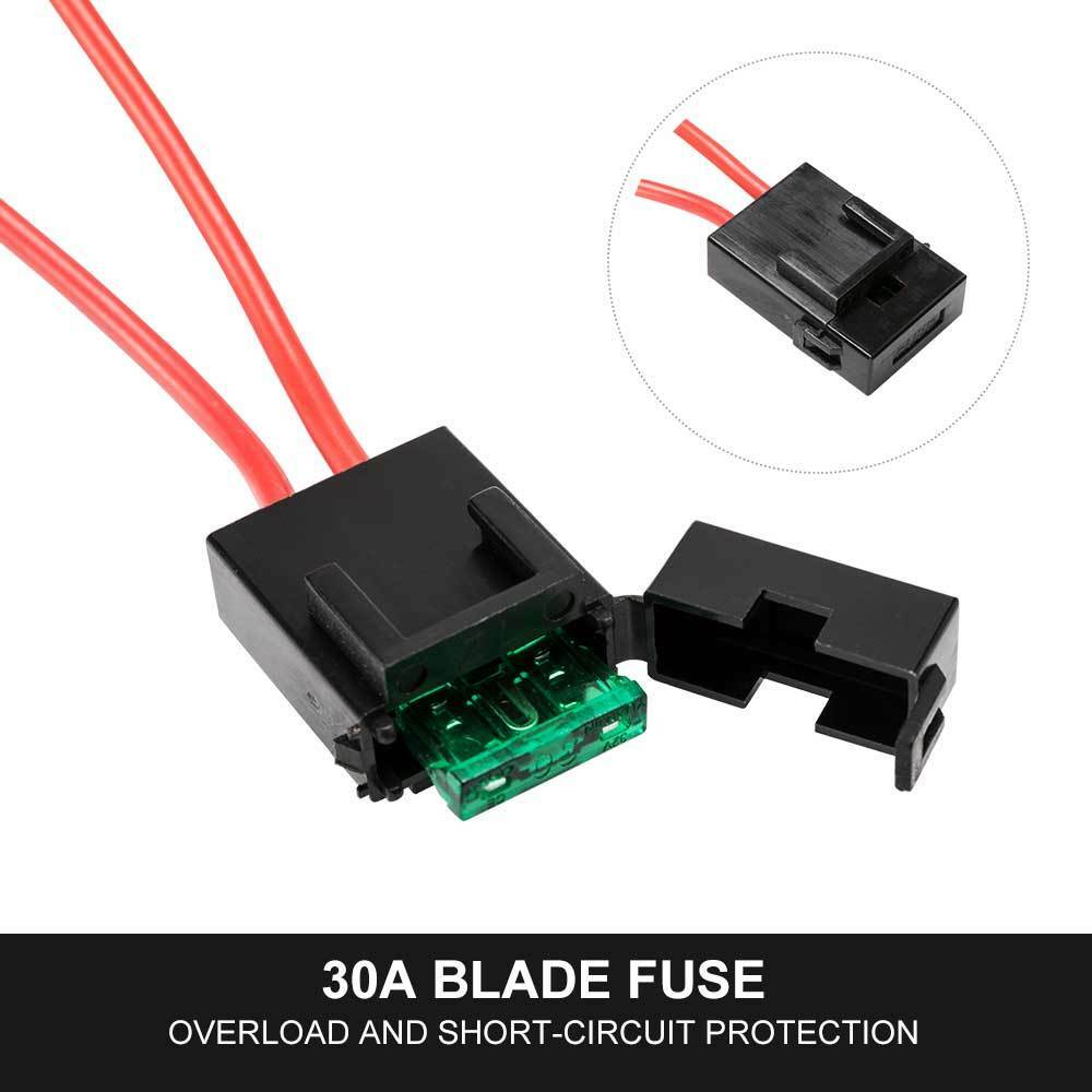 LIGHTFOX 2 Way High Beam DT Wiring Loom Kit