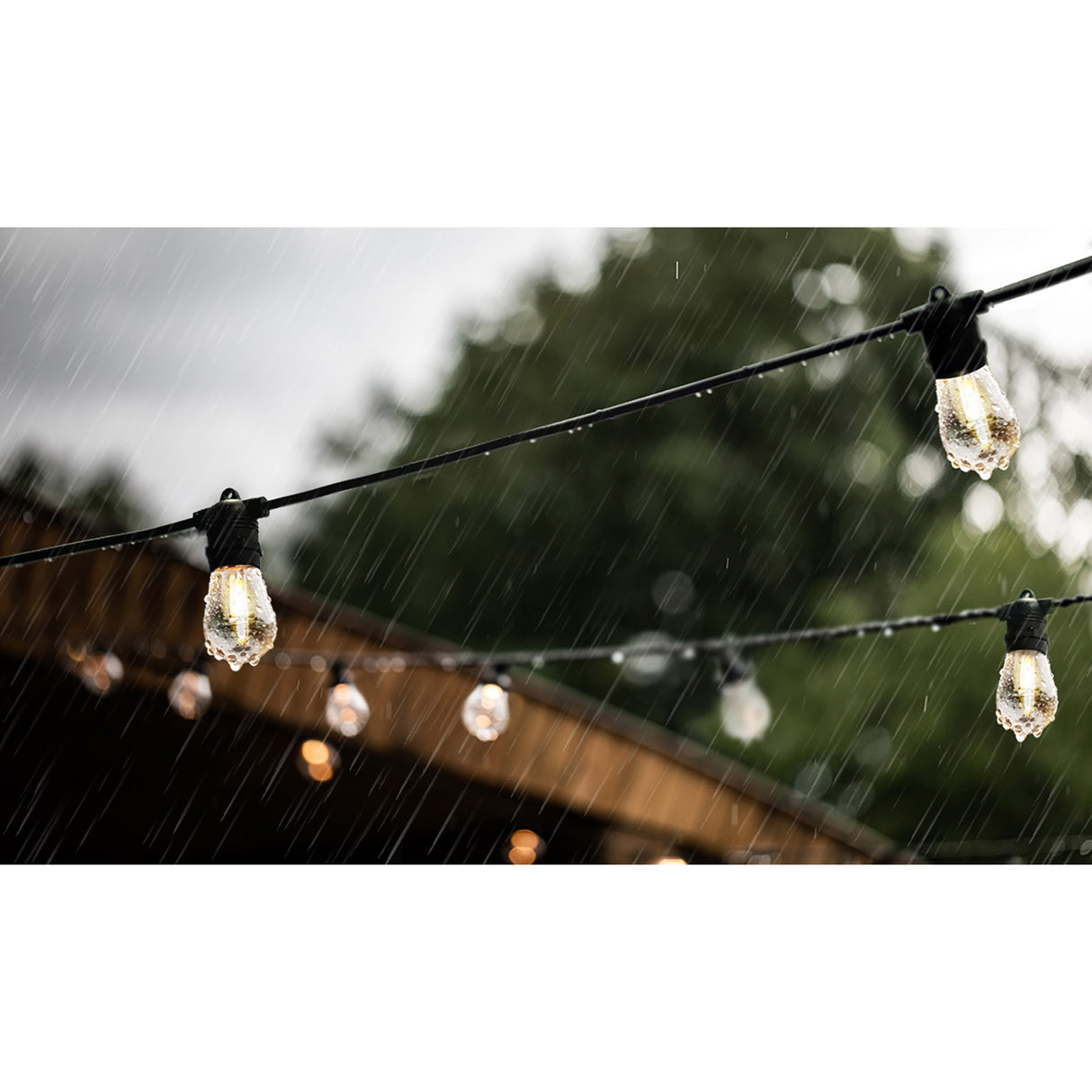 Mazam 77M LED Festoon String Lights Christmas Wedding Party Outdoor Waterproof