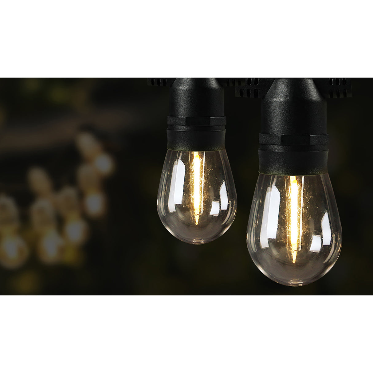 Mazam 86M LED Festoon String Lights Christmas Wedding Party Outdoor Waterproof