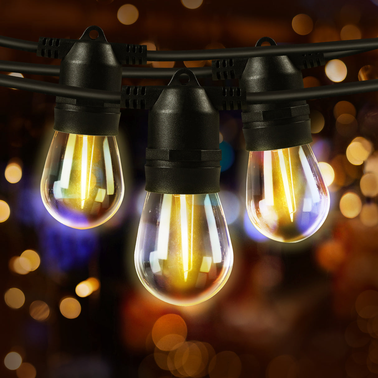 Mazam 86M LED Festoon String Lights Christmas Wedding Party Outdoor Waterproof